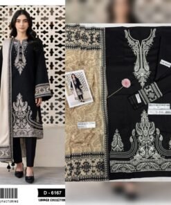 Black Unstitched Dress for Woman