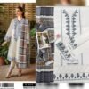 White Unstitched Dress for Woman