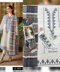 White Unstitched Dress for Woman